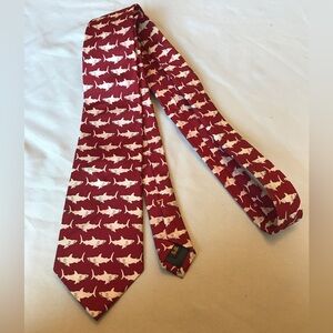 Josh Bach shark tie